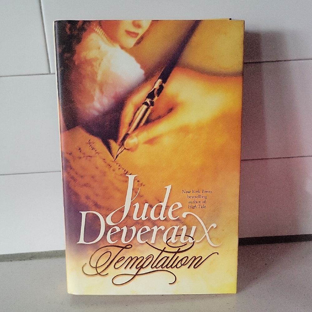 Jude Deveraux 'Temptation' Hardcover Book
